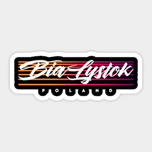 BiaLystok Sticker